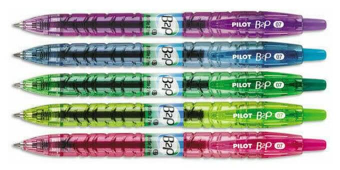 Recycled Pilot B2P Gel Roller Pens