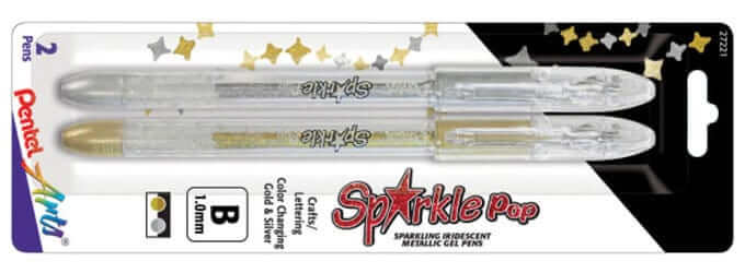 Pentel Sparkle Pop Metallic Pens