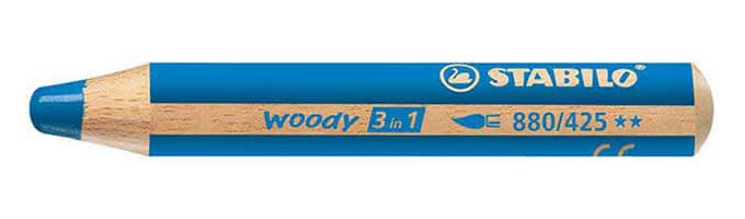 Stabilo Woody Pencil Cobalt Blue