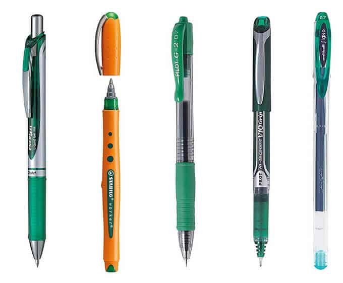 5 Green Pens we Reccomend