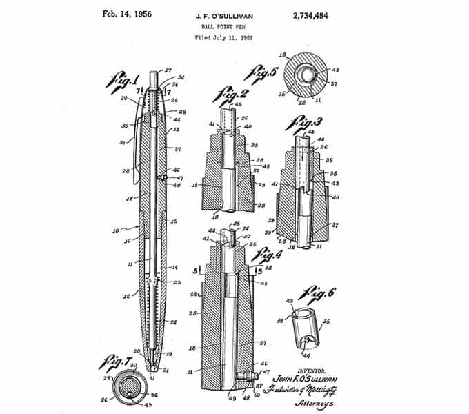 First Click Pen Patent