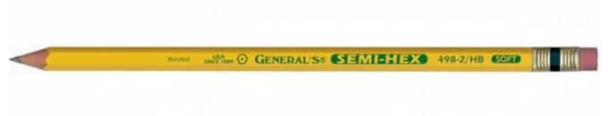 Generals Semi Hex Pencil