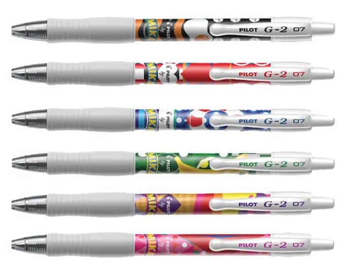Pilot G2 Mika Ltd Edition Pens