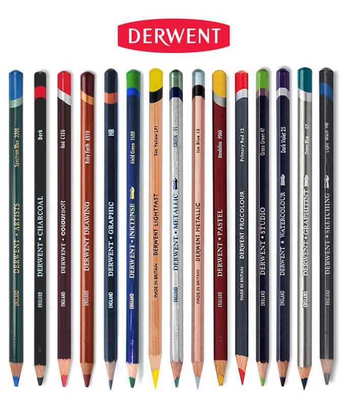 Derwent Pencil Range