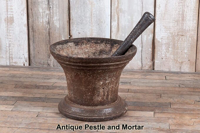 Antique Pestle and Mortar