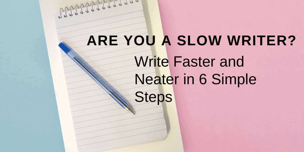 Are You a Slow Writer