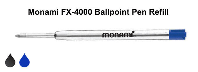 Monami FX 4000 Ballpoint Pen Refill