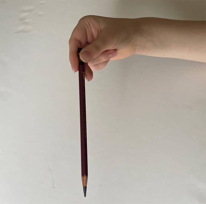 Brush Pencil Drawing Grip