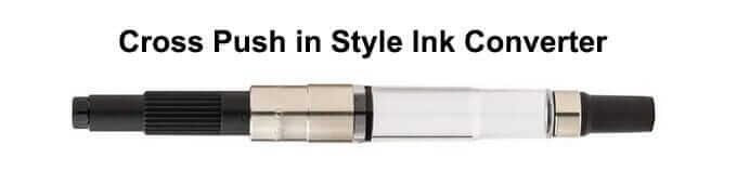 Cross Push in Style Ink Converter