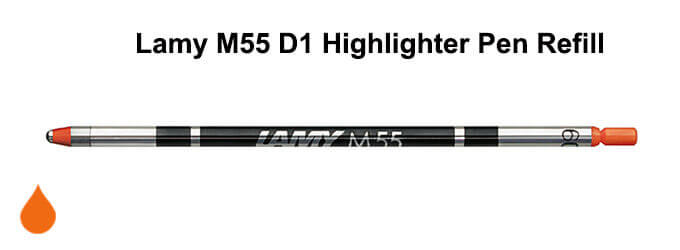 Lamy M55 D1 Highlighter Refill