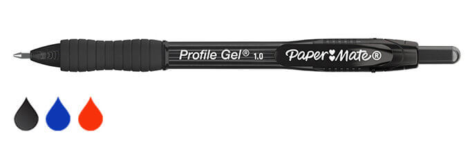 Paper Mate Profile RT Gel Pen 1 0mm