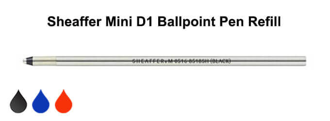 Sheaffer Mini D1 Ballpoint Pen Refill