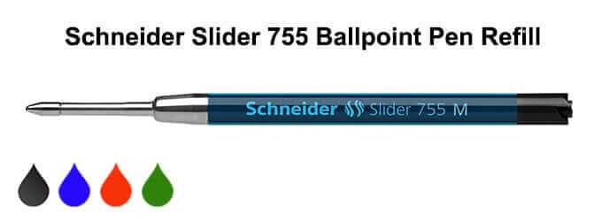 Schneider Slider 755 Ballpoint Pen Refill