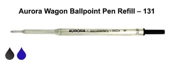 Aurora Wagon Ballpoint Pen Refill 131