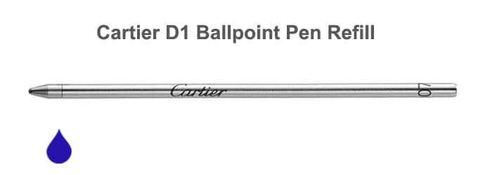 Cartier D1 Ballpoint Pen Refill